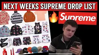 NEXT WEEK'S SUPREME DROP LIST ITEMS! +JABAR FUNNY VIDEOS!