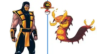 Mortal Kombat Characters Reimagined As Pokémon Trainers