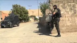 Anti terrorist operation in Turkey's Diyarbakir