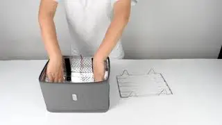 UV Light Sterilizer Box, Portable Disinfection UVC Germicidal Lamp Anti-Bacterial Rate 99%