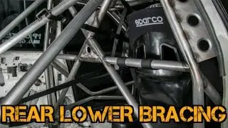 TFSS: How To Build A Time Attack Roll Cage - Rear Lower Bracing