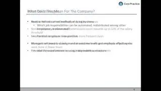 Executive Briefing #72 - Overtime Eligibility