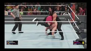 ROMAN REIGNS VS SAMOA JOE FOR WWE UNIVERSAL CHAMPIONSHIP NO.1 CONTENDER MATCH