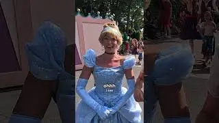 Cinderella Schrok Zich ROT Toen Orlando D&Iacute;T Zei 😳🦖 #disney #disneylandparis #orlandoenglenn