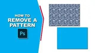 How to remove a pattern in Photoshop