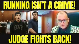 Judge LOSES IT Over Prosecutor&rsquo;s Error &mdash; &ldquo;Running Isn&rsquo;t a Crime!&rdquo; 😤