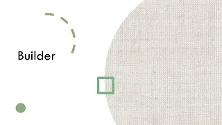 Design patterns | Builder