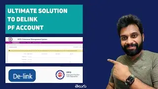 Authentic SOULTION to DELINK PF Account Issue | How to Delete Your PF Account