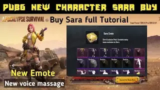 How to unlock Sara character // Sara character ke Emote redeem Kaise kare (prsmartwork)