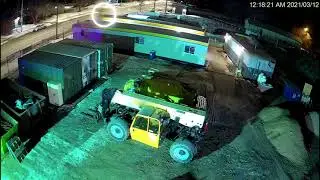 Construction Site Theft - Caught On Camera