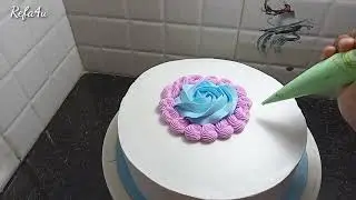My Unique Beautiful Pookkalam Cake Decorating Idea ll ഇന്നൊരു പൂക്കളം ഇട്ടാലോ @Refa4u