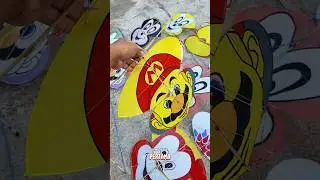 Layangan Mini Babon Mario Mickey Mouse