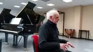Piano masterclass: espressività/fraseggio musicali legati alla parola (estratto) Michele Marvulli