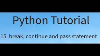 break vs continue vs pass in Python — What's the Difference?