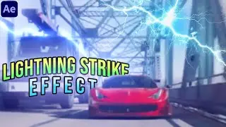 How to Make a Lightning Strike Effect in After Effects