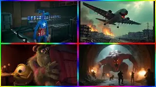 Сиреноголовый 🆚 Самолёт заражения 🆚 Корпорация монстров 🆚 Человек-паук: Заключительный бой - Танц...