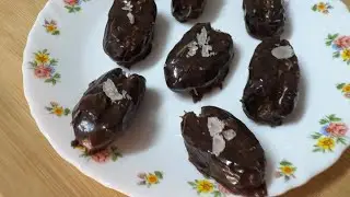 Chocolate Dates Recipe | Healthy Sweet Treat | Easy No Bake Dessert