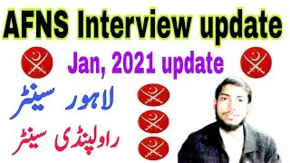 AFNS Interview update 2021 | Lahore and Rawalpindi Center update