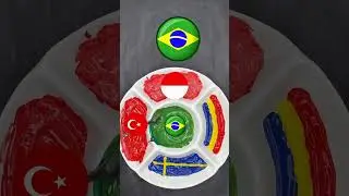 #love Country Flags Color Mixing #countryflags #colormixing #games #funny #food  #satisfying #asmr
