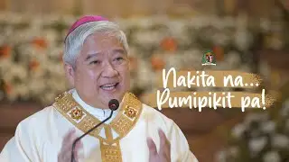 Nakita na pumikit pa