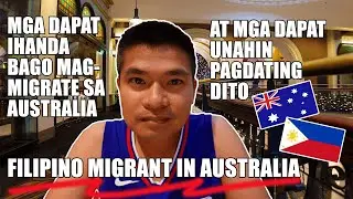 THINGS TO DO BEFORE MIGRATING TO AUSTRALIA | TO DO UPON ARRIVAL | TO PREPARE BEFORE FLYING