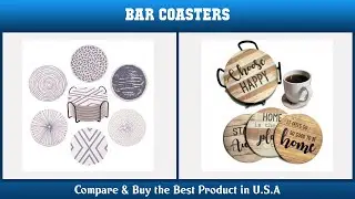 Top 10 Bar Coasters to buy in USA 2021 | Price & Review