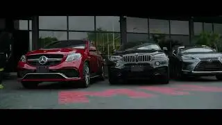 M&n car center rooftop stage and ledscreen