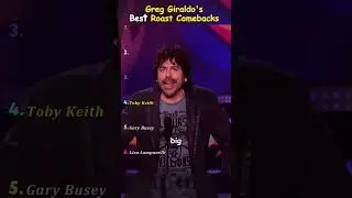 Greg Giraldo's Best Roast Comebacks#usa