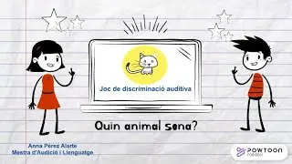 DISCRIMINACIÓ AUDITIVA: ELS ANIMALS. Audició i llenguatge. Educació infantil