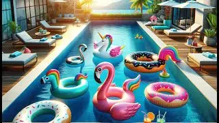 🌊 Lunriwis 2 Pack Inflatable Water Hammock Floating Chair 🌊 | Best Pool Floats 🏊&zwj;♀️