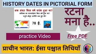 Ancient Indian History.Mcqs . Important Dates with memory tricks.