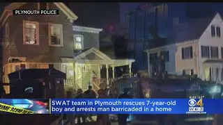 7-year-old boy rescued through window during standoff with Plymouth stabbing suspect