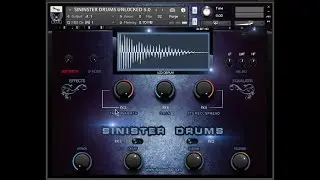 Kontakt 5 Expansion Sinister Drums HD
