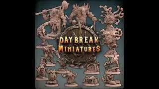 Daybreak Miniatures - Creature Pack 01- June 2022