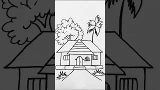 Z = Cottage drawing #draw_with_ankan #viralvideo #shorts