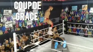 Finn balor Coup De Grace Through Table (wwe stop motion)