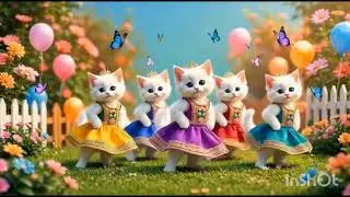 Cat videos funny dance 🤩💃🐾 Videos for cats | बिल्ली डांस | Funny cats #funny #dancingcat #catshort