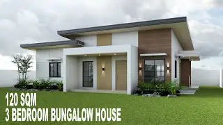 120 SQM MODERN 3 BEDROOM BUNGALOW HOUSE