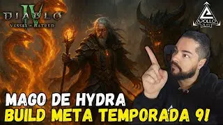 🔴Build Mago Hydra Temporada 9 Diablo 4 – A Mais Forte da Season!