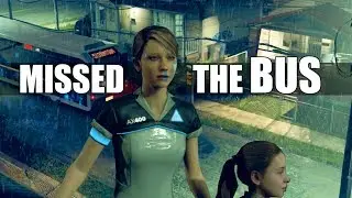 Detroit Become Human - “What Happens If” Kara & Alice Miss The Bus - Stormy Night