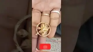 हनुमान जी का लॉकेट God hanuman locket#gold #18k #shortvideo
