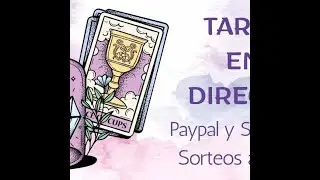 🔮 tarot en vivo 💫 energ&iacute;as y mensajes para ayudarte a avanzar 🌺 tarot Igraine