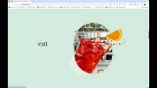 Smooth Parallax Hover Effect for a Restaurant Website