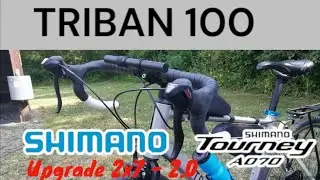 TRIBAN RC100 & Upgrade pt.ll Shimano ST-A070