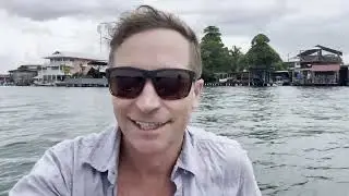Over-the-water Houses of Bocas Del Toro. The style of homes lined these shores before the year 1502