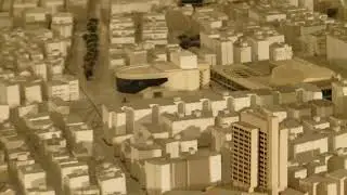 Model of Tel Aviv. Shalom Meir Tower Museum (free entrance) Tel-Aviv Israel