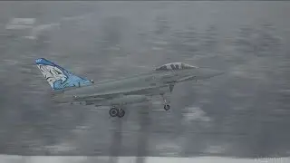 Emmen Airbase - Italian Air Force Eurofighter - Arrival