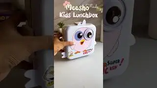 Lunch boxes for kids from meesho #meesho #meeshofinds #explore #unboxing #meeshohaul #lunchbox