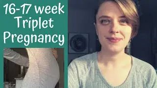 16-17 Week Triplet Pregnancy Update | Bumpdate | IVF Success (2019)