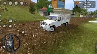 Mahendra pickup wood export in bussid | bus simulator Indonesia gameplay | pickup mod for bhasid